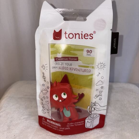 Tonies Red Creative-Tonie Audio Play Figurine Character NEW - Picture 1 of 5